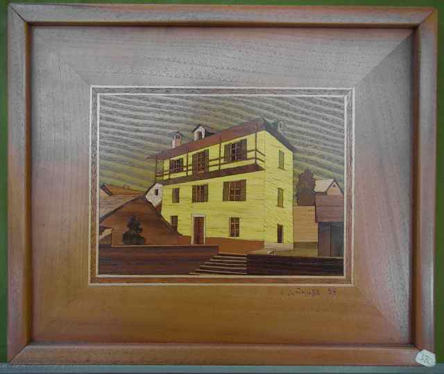 Holzintarsienbild BD10